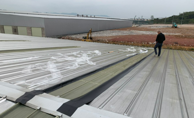 舟山厂房屋面防水维修案例